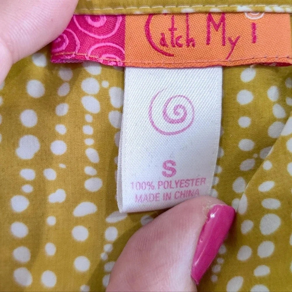 Yellow Buttons Down Blouses - Picture 3 of 10